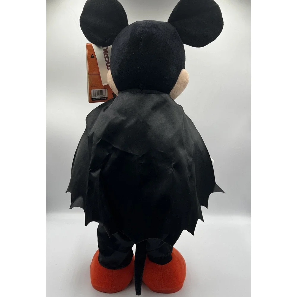 Disney Mickey Mouse Halloween Animated Greeter Black & Orange‎ Bat 19